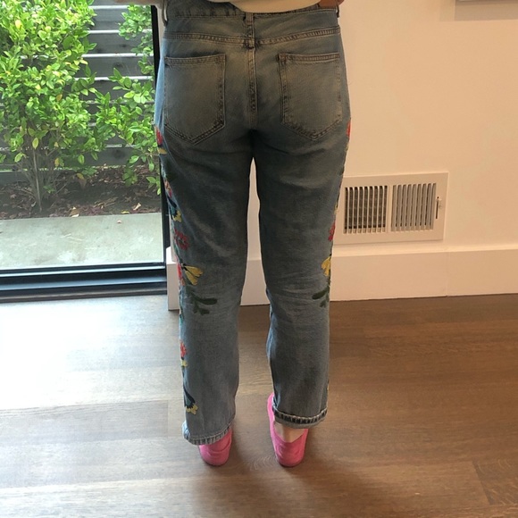 Embroidered jeans - Picture 3 of 4